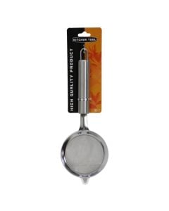 Colander with strainer, stainless, silver, 26 cm