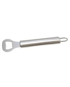 Beer bottle opener, stainless, silver, 16 cm