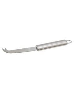 Cheese knife, stainless, silver, 22 cm