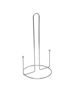 Napkin holder, metal, silver, Dia.15x30 cm