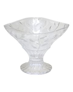 Candies/fruits holder, glass, transparent, Dia22.5xH16.5 cm