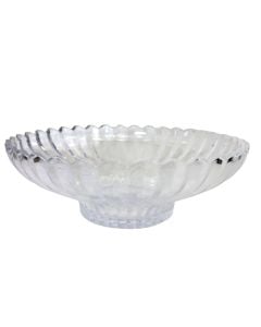 Candies/Fruit, glass, transparent, Dia.31xH10.5 cm