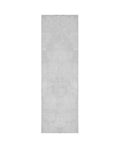 Soft Touch rug, 100% polyester, light grey, 80x300 cm