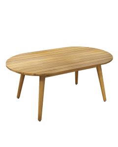 Caraibe side table, acacia wood, natural