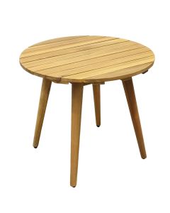 Caraibe side table, acacia wood, natural