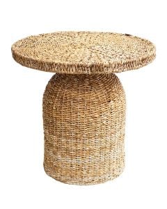 Middle table Banana, rattan, natural brown, Dia.50xH55 cm