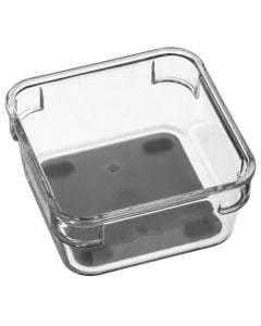 Drawer organizer, PET/TPE, transparent, 23x9xH4.5 cm