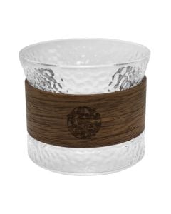 Cognac glass, glass, transparent / brown, H6 cm / 150 ml