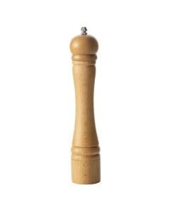 Spice grinder, wood+metal, naturall, 5.5xH30 cm