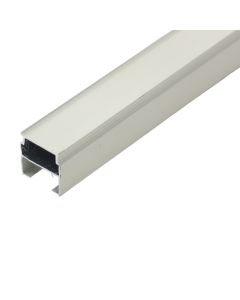 1 channel rail, silent, aluminum + plastic material, gray, 1.4mt