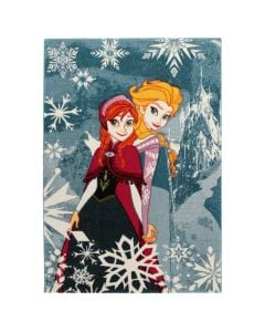 Children's carpet Disney Frozen, modern, synthetic yarn, different colors, 133x190 cm