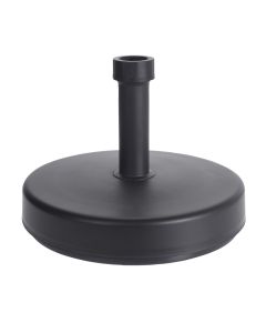 Ambient tent base, filled with water/sand, resin structure, anthracite, max 25kg / Dia.46xH11cm / opening 20-54mm