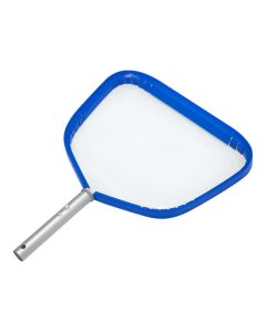 Cleaning net for swimming pools (without telescopic tail), plastic, blue, 40x53 cm