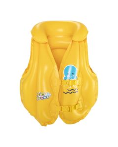 Bestway children's swimming vest, PVC, yellow, 46x51 cm / 3-6 years