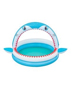 Bestway circular children's pool, PVC, blue, 127x163x92 cm