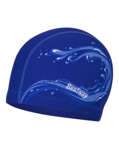 Bestway Swim Cap, Polyester Stretch Fabric, Blue, 14+ Years