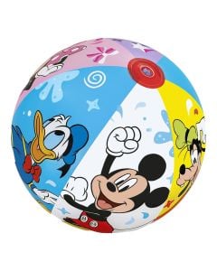 Beach ball Mickey Mouse Bestway, PVC, various colors, Dia.51 cm / 2+ years