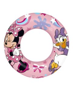 Minnie Mouse Bestway round pillow, PVC, pink, Dia.56 cm /
