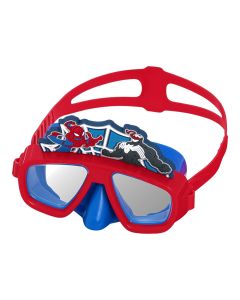 Bestway Spider-Man Swimming Mask for Kids, Polycarbonate/Plastic, Red/Blue, 3+ Years