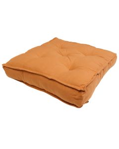 Chair cushion, cotton, brass knuckles, 50x50xH10 cm