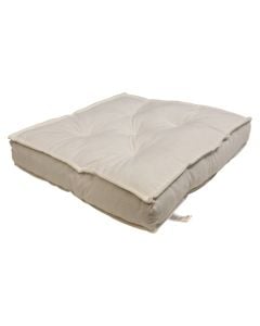 Chair cushion, cotton,marshmallow, 50x50xH10 cm