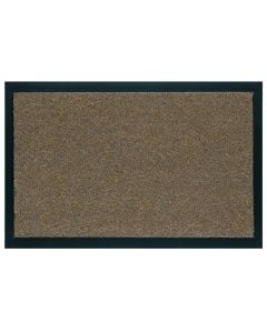 Dakota door mat, polypropylene/vinyl, beige, 40x60 cm, 6 mm, 2.35 kg/mt2