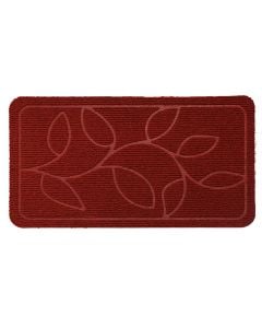 Derby door mat, polyester/vinyl, grey, 40x70 cm, 11 mm, 3.90 kg/mt2