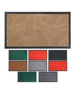 Fenice door mat, polyester/rubber, different colors, 40x70 cm, 10 mm