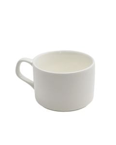 Coffee cup, ceramic, white, 7.2x5 cm