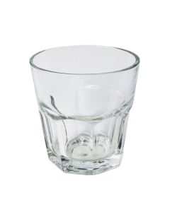 Water glass Aras, glass, transparent, 200 cc,  Dia. 7.9 x H 8.2 cm, 6 pieces