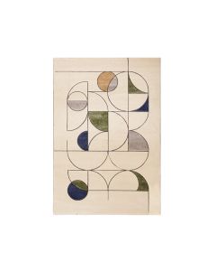 Bond carpet, polypropylene, cream, 133x190 cm