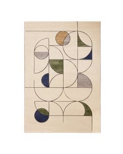Bond carpet, polypropylene, cream, 160x230 cm