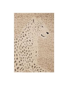 Elio carpet, polypropylene and polyester, beige/cream, 133x190 cm