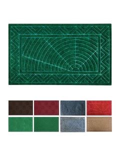 Cipro door mat, polyester/rubber, different colors, 45x75 cm, 10 mm