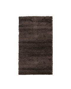 Rug Parma Shaggy,  polypropylene + frieze, brown, 80x150 cm