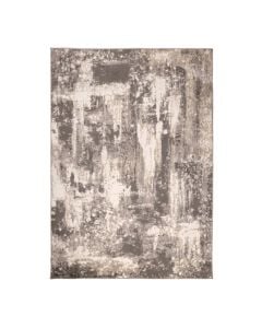 Salamanca carpet, polyester, grey/white, 160x230 cm