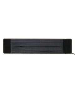 Wall mounted electric heater, Fuego, 1200 W, Infrared, IP65, remote control, Led display, 1.9 power cable
