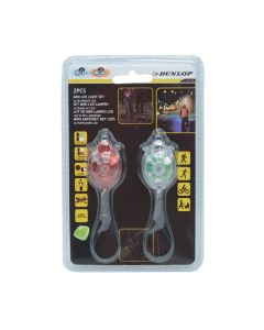 Bicycle light, Dunlop, LED, , 2xCR1220