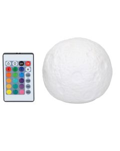 Decorative Moon Lamp, RGB, 105x105x100mm