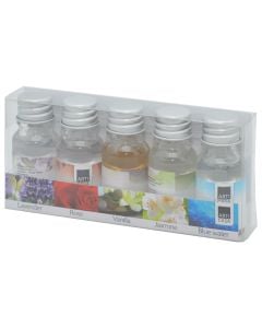 Oil fragrance, 5x10ml, set with 5 different flavors