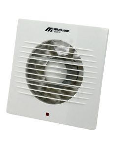 Wall fan, Mutlusan, 15 W, 120 m³/h, 1900 rpm, Ø120 mm, 220-240 V / 50-60 Hz, 17.5x17.5x8.5 cm