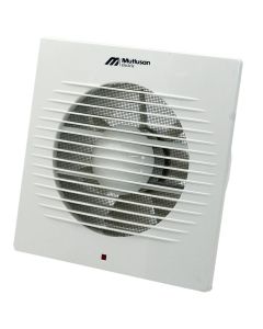 Wall fan, Mutlusan, 20 W, 150 m³/h, 1800 rpm, Ø150 mm, 220-240 V / 50-60 Hz, 20.5x20.5x8.5 cm