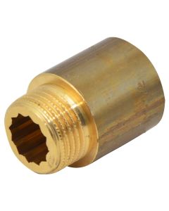 Extender bronze, 1/2", 2.5 cm, MF, NTM