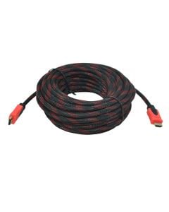 HDMI Cable, black , 1.4, 15 m, 1080p, Gold Plated, 3D