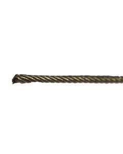 Wire rope stainless steel, aisi, 316, 7x19, 4mm, "roll 200 ml"