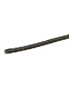 Wire rope stainless steel, aisi, 304, 7x19, 6mm, "roll 200 ml"