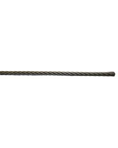Wire rope stainless steel, aisi, 304, 7x19, 8mm, "roll 200 ml"