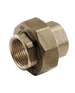 Brass Threaded Straight Tapered Seat F-F  1/2"
