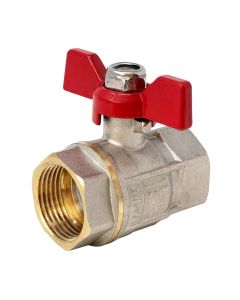 Saraçinesk bronzi me sfer, PN-30, F-F, me dorez flutur 1/2"