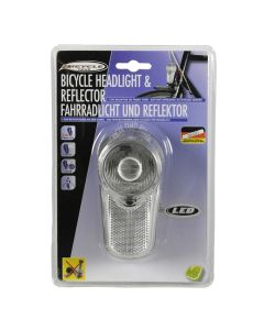 Bicycle Gear light, LED, 2xAA, 15 m, 10x5x5.5 cm